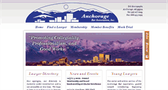 Desktop Screenshot of anchoragebarassociation.org