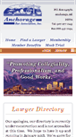 Mobile Screenshot of anchoragebarassociation.org