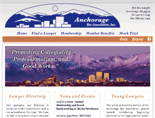 Tablet Screenshot of anchoragebarassociation.org